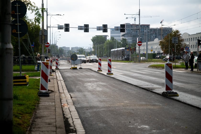 Remont Legnickiej, 10 września 2025