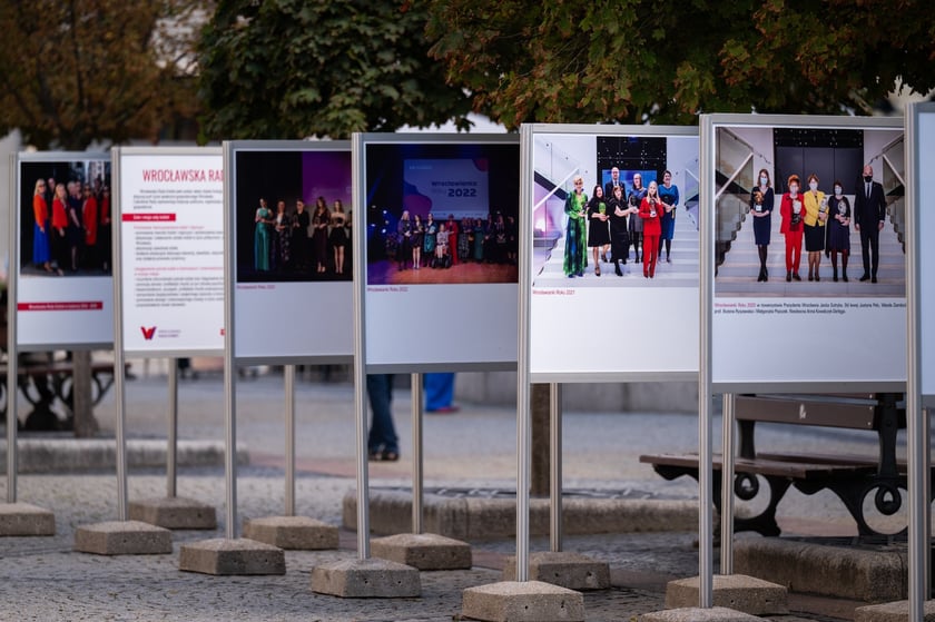 Wystawa "Wrocławianki" przy ul. Świdnickiej