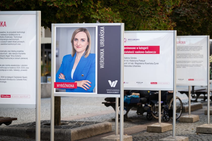 Wystawa "Wrocławianki" przy ul. Świdnickiej