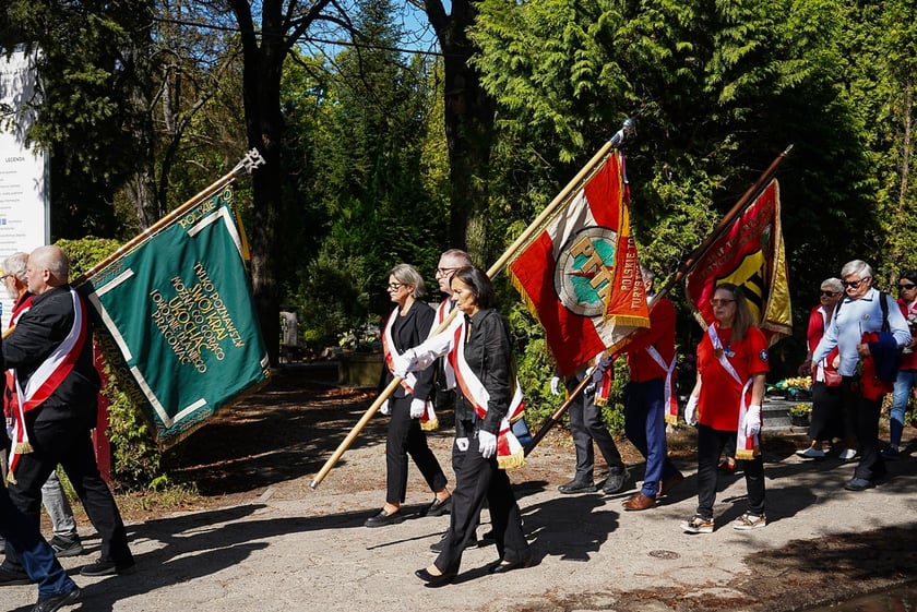 Pogrzeb Bronisława Zatheya na Cmentarzu Grabiszyńskim 12 września