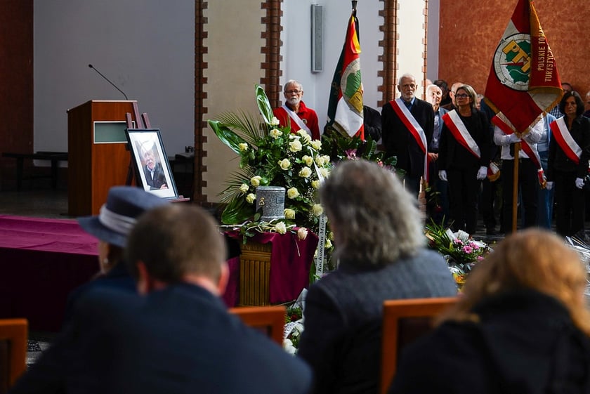 Pogrzeb Bronisława Zatheya na Cmentarzu Grabiszyńskim 12 września