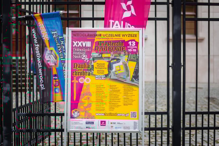 Miasteczko Naukowe przy placu Katedralnym. Wrocław, 13.09.2025