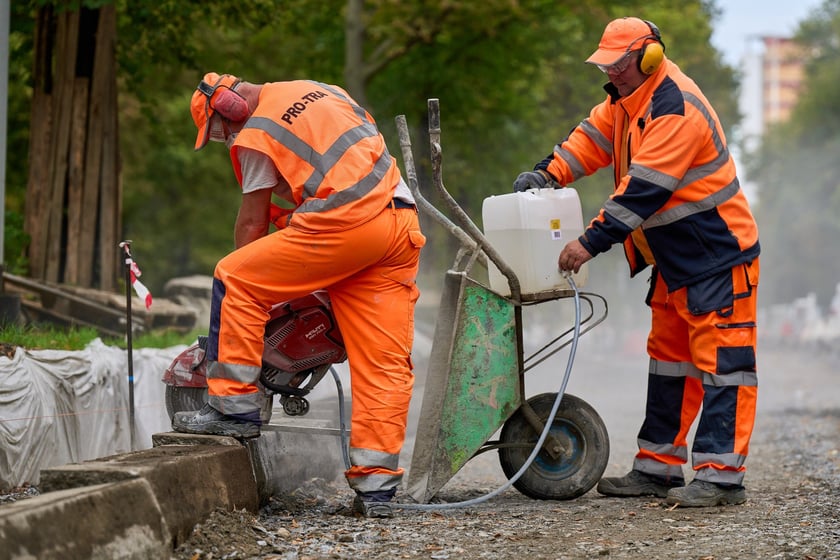 Przebudowa Powstańców Śląskich, 15 września 2025