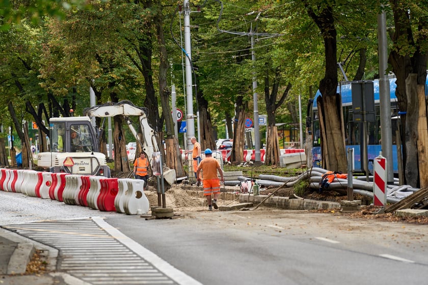 Przebudowa Powstańców Śląskich, 15 września 2025