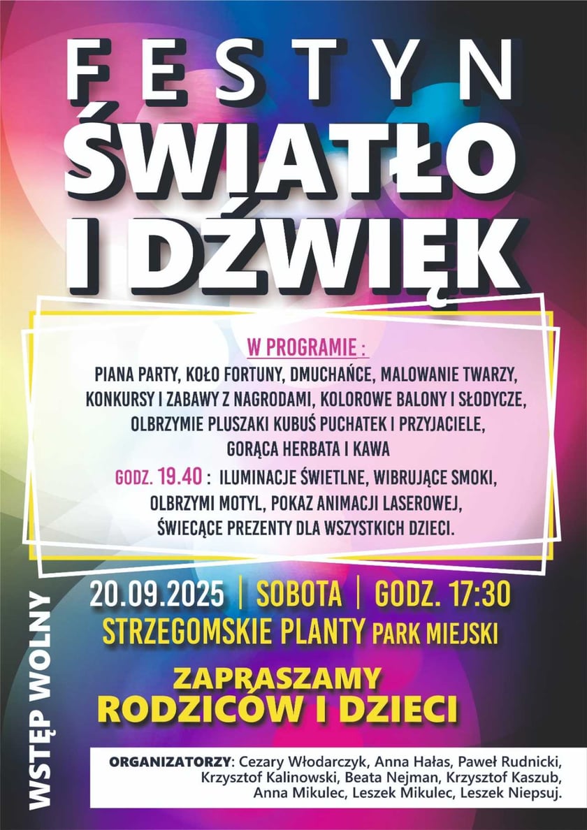 Program wydarzenia