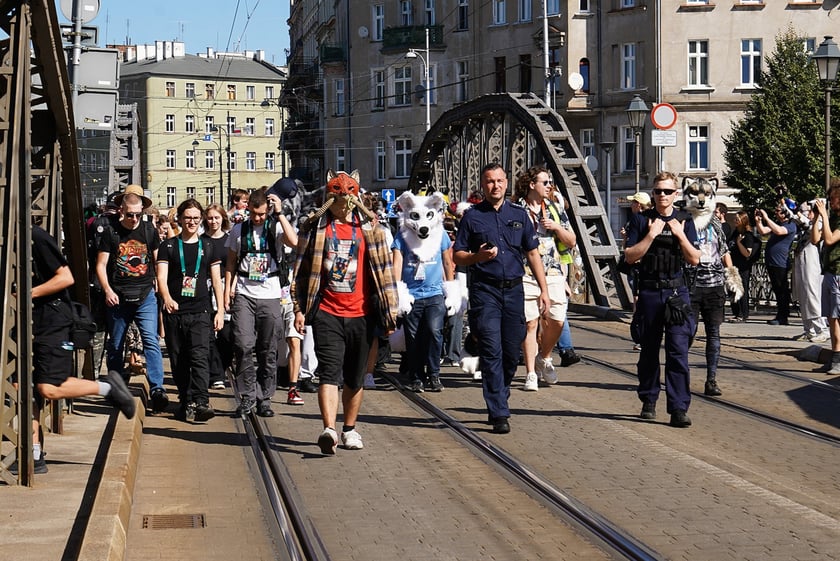 Futrzaki opanowały Wrocław - marsz Furwalk 2025