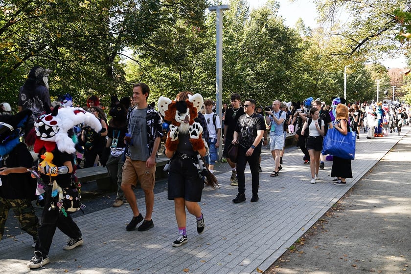 Futrzaki opanowały Wrocław - marsz Furwalk 2025
