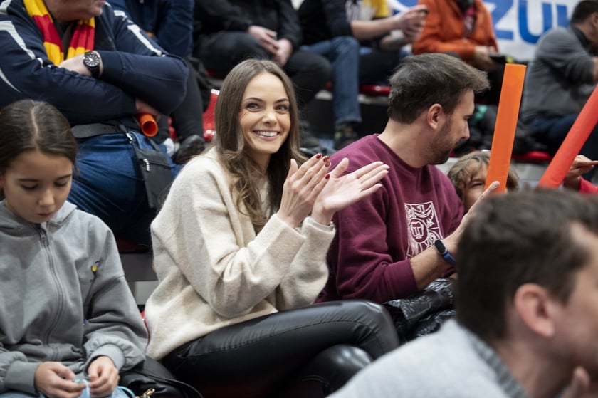 Z meczu ligowego Ślęzy w hali na Kłokoczycach, sezon 2024/2025