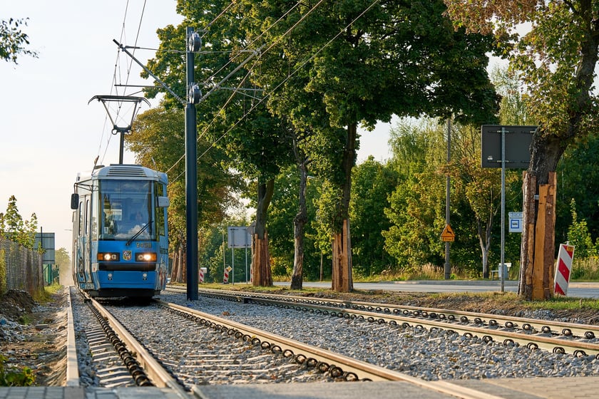 Wrocławski tramwaj Konstal 105