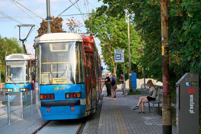 Wrocławski tramwaj Konstal 105