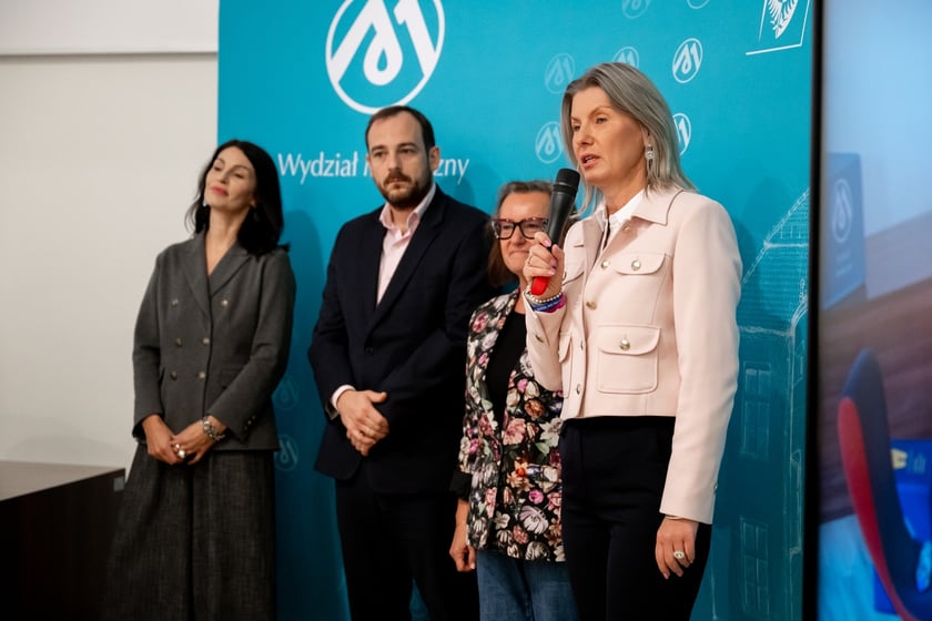 Na zdjęciach 3. Festiwal Pierwszej Pomocy na Politechnice Wrocławskiej &ndash; rozpoczęcie konferencji &bdquo;Bezpieczny Wrocław&rdquo;