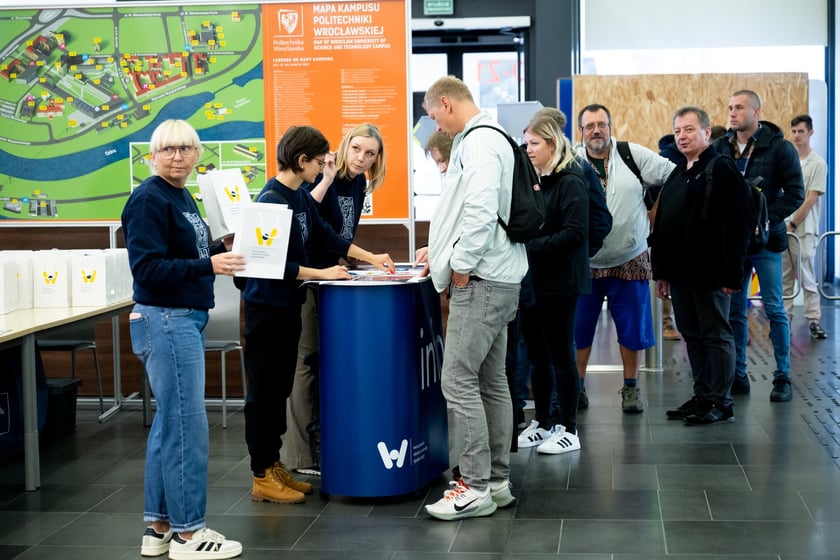 Na zdjęciach 3. Festiwal Pierwszej Pomocy na Politechnice Wrocławskiej