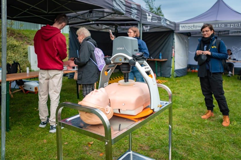 3. Festiwal Pierwszej Pomocy na Politechnice Wrocławskiej - piknik plenerowy. Wrocław, 26.09.2025