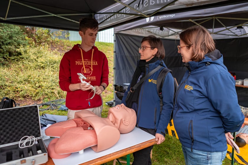 3. Festiwal Pierwszej Pomocy na Politechnice Wrocławskiej - piknik plenerowy. Wrocław, 26.09.2025