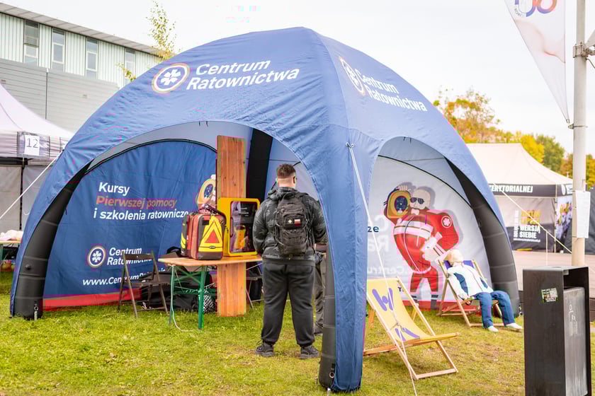 3. Festiwal Pierwszej Pomocy na Politechnice Wrocławskiej - piknik plenerowy. Wrocław, 26.09.2025