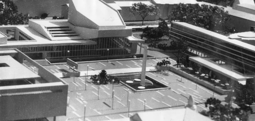 Centrum Opola -projekt-konkursowy z 1962 roku