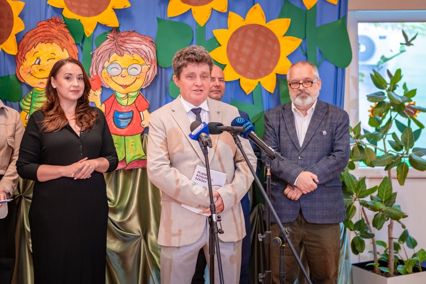 Dieta wegetariańska w kolejnych wrocławskich placówkach - konferencja prasowa 30.09.2025