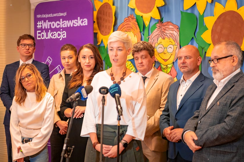 Dieta wegetariańska w kolejnych wrocławskich placówkach - konferencja prasowa 30.09.2025