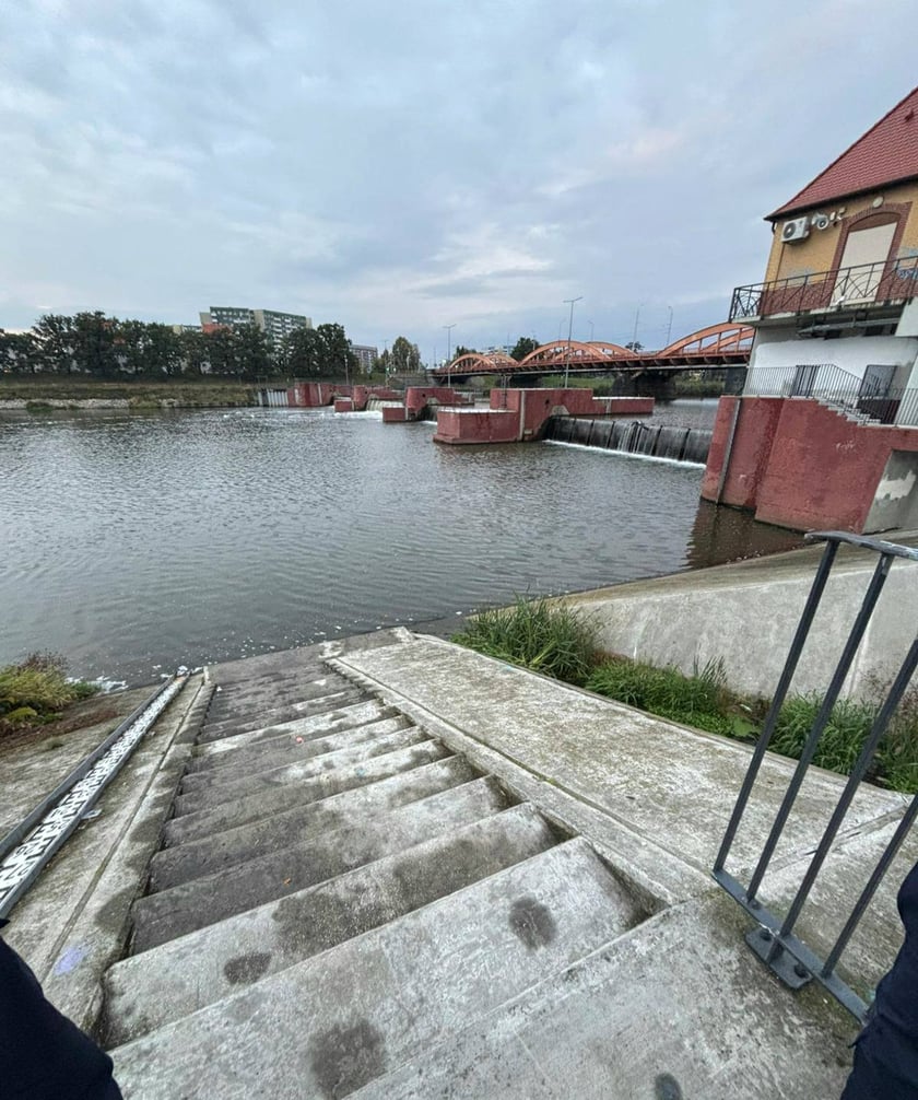 Zdjęcia z poszukiwań prowadzonych 30 września w okolicach most&oacute;w Trzebnickich