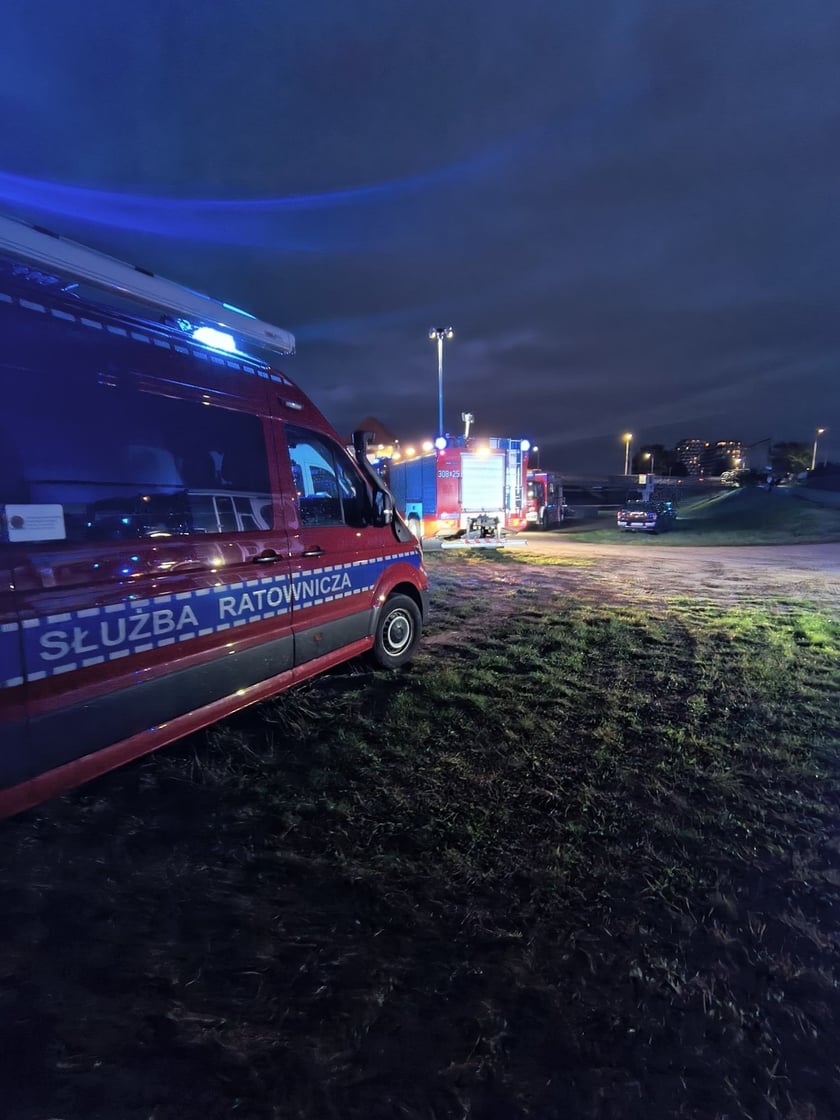 Akcja służb na Pasterskiej we Wrocławiu, w okolicach most&oacute;w Trzebnickich - 30 września