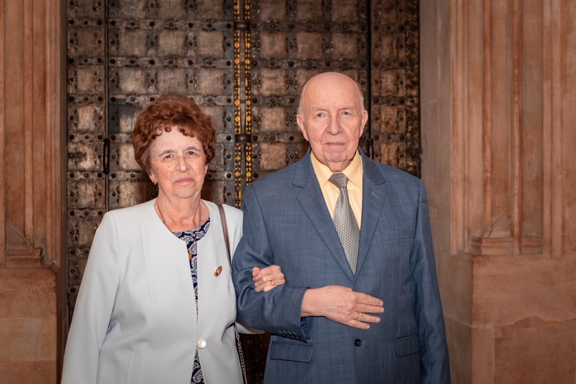 Wręczenie gratulacji parom z przeszlo 50-letnim stażem - 30 września 2025