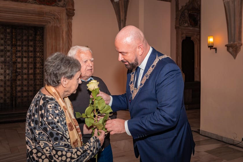 Wręczenie gratulacji parom z przeszlo 50-letnim stażem - 30 września 2025
