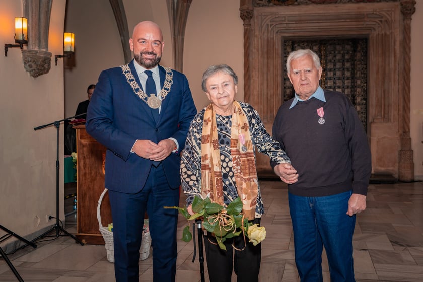 Wręczenie gratulacji parom z przeszlo 50-letnim stażem - 30 września 2025