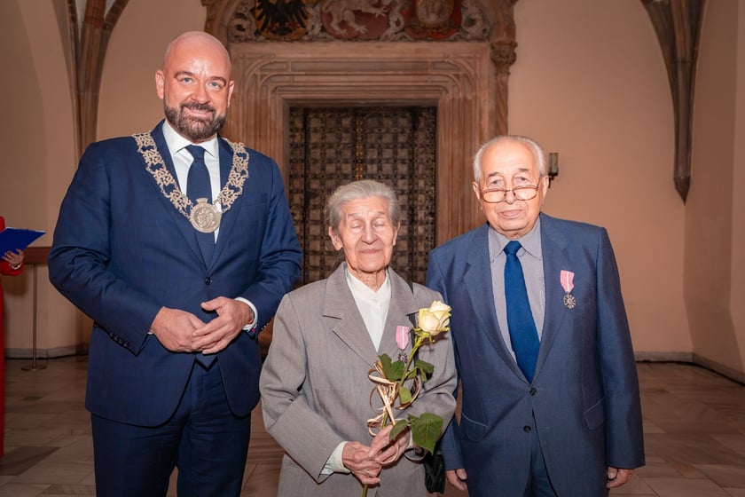 Wręczenie gratulacji parom z przeszlo 50-letnim stażem - 30 września 2025