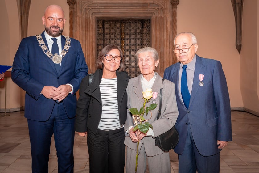 Wręczenie gratulacji parom z przeszlo 50-letnim stażem - 30 września 2025