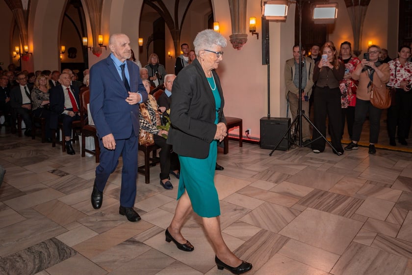 Wręczenie gratulacji parom z przeszlo 50-letnim stażem - 30 września 2025
