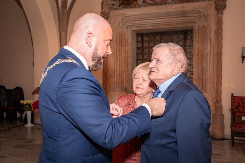 Wręczenie gratulacji parom z przeszlo 50-letnim stażem - 30 września 2025