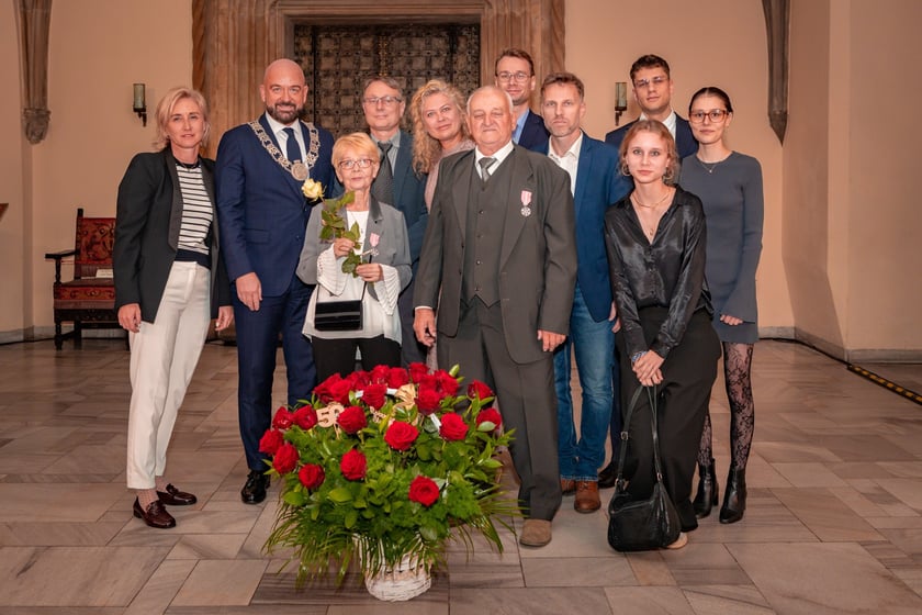 Wręczenie gratulacji parom z przeszlo 50-letnim stażem - 30 września 2025