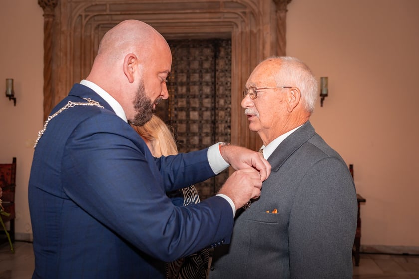 Wręczenie gratulacji parom z przeszlo 50-letnim stażem - 30 września 2025