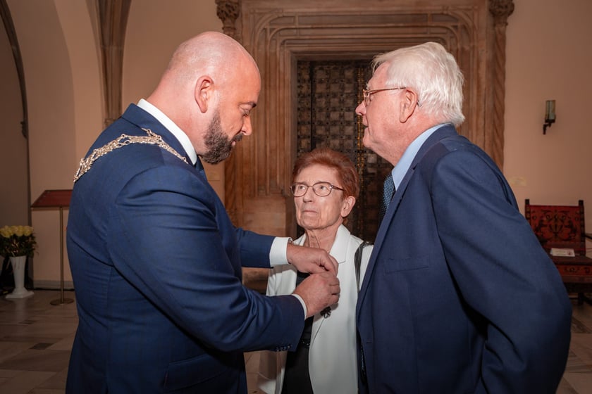 Wręczenie gratulacji parom z przeszlo 50-letnim stażem - 30 września 2025