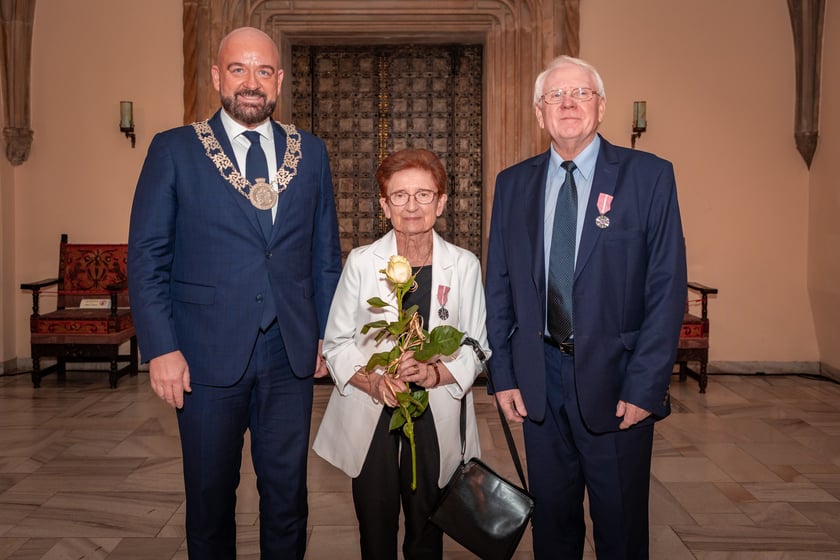 Wręczenie gratulacji parom z przeszlo 50-letnim stażem - 30 września 2025