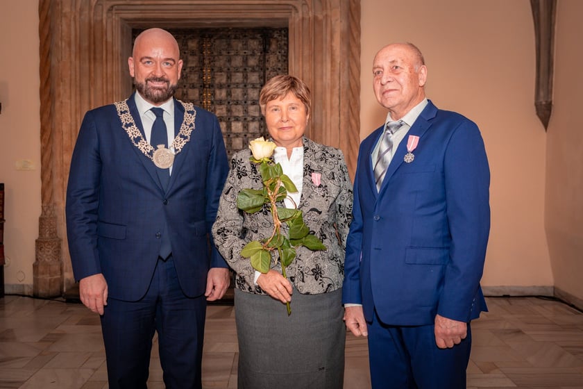 Wręczenie gratulacji parom z przeszlo 50-letnim stażem - 30 września 2025