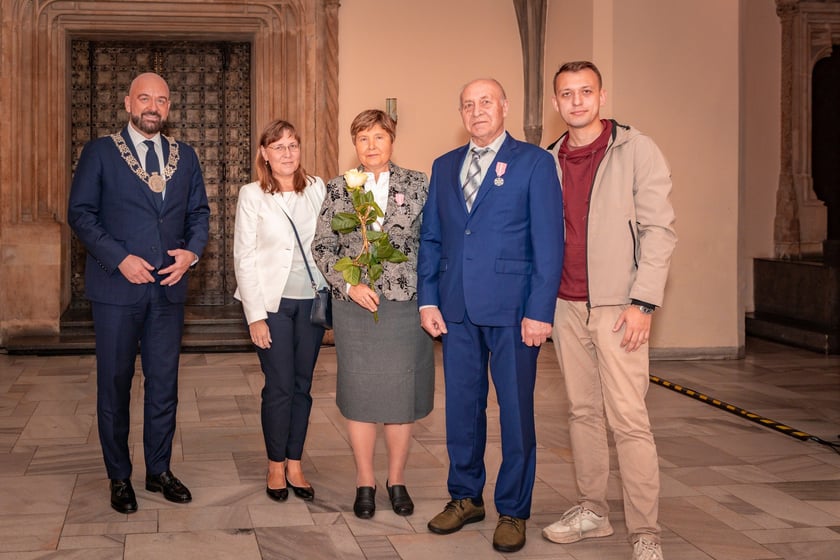 Wręczenie gratulacji parom z przeszlo 50-letnim stażem - 30 września 2025