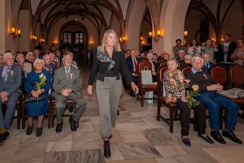 Wręczenie gratulacji parom z przeszlo 50-letnim stażem - 30 września 2025