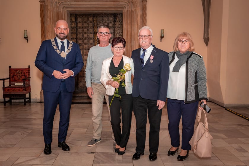 Wręczenie gratulacji parom z przeszlo 50-letnim stażem - 30 września 2025