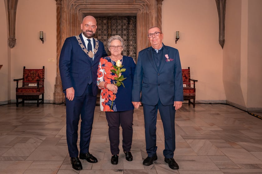 Wręczenie gratulacji parom z przeszlo 50-letnim stażem - 30 września 2025