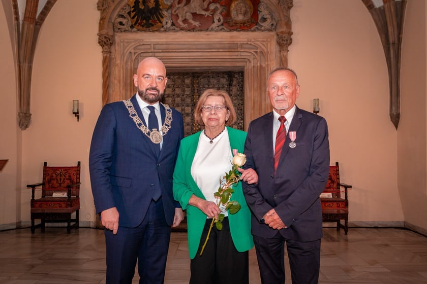 Wręczenie gratulacji parom z przeszlo 50-letnim stażem - 30 września 2025