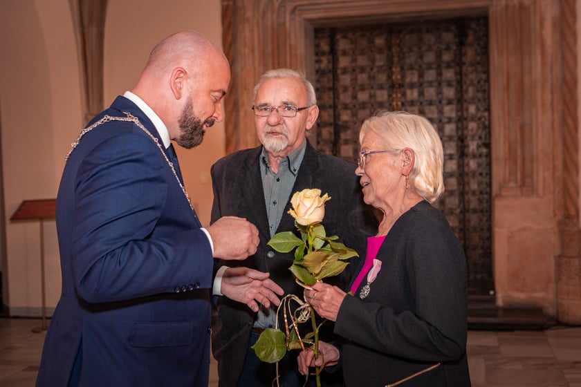 Wręczenie gratulacji parom z przeszlo 50-letnim stażem - 30 września 2025