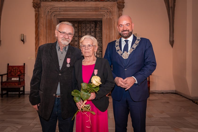 Wręczenie gratulacji parom z przeszlo 50-letnim stażem - 30 września 2025