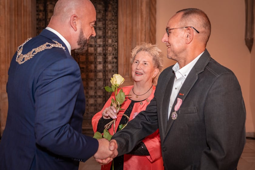 Wręczenie gratulacji parom z przeszlo 50-letnim stażem - 30 września 2025