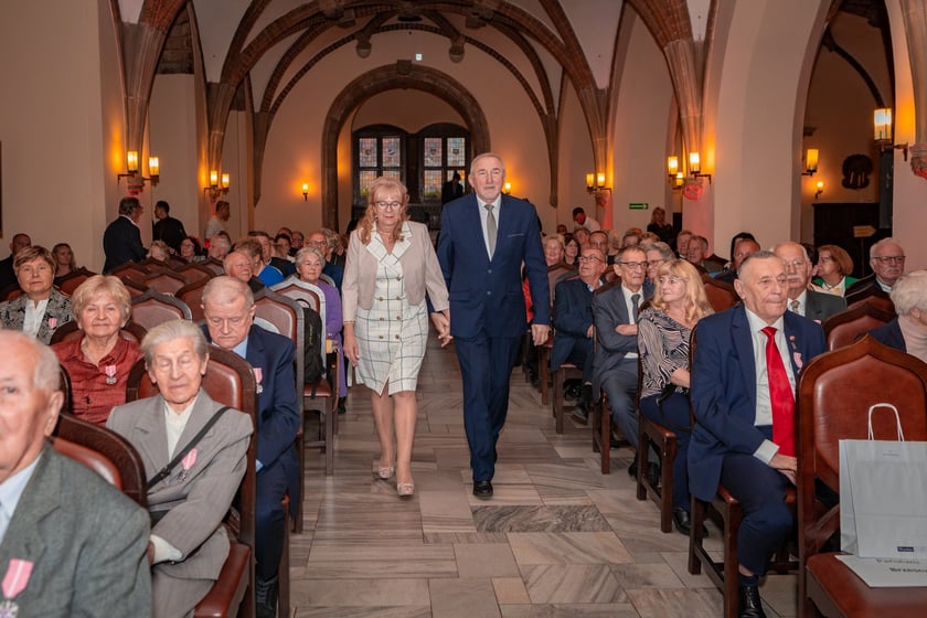 Wręczenie gratulacji parom z przeszlo 50-letnim stażem - 30 września 2025