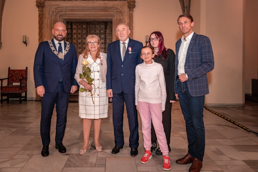 Wręczenie gratulacji parom z przeszlo 50-letnim stażem - 30 września 2025