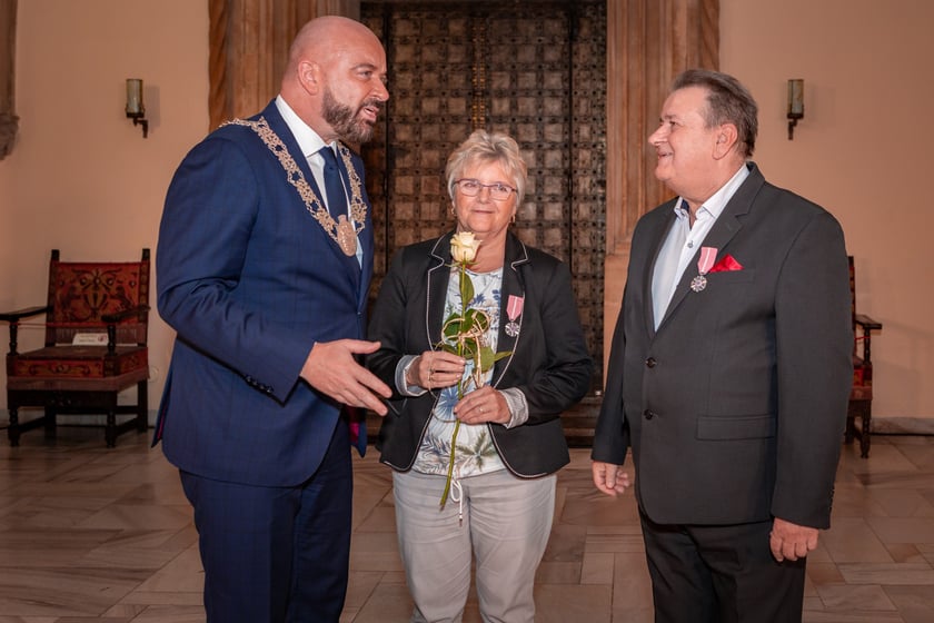 Wręczenie gratulacji parom z przeszlo 50-letnim stażem - 30 września 2025