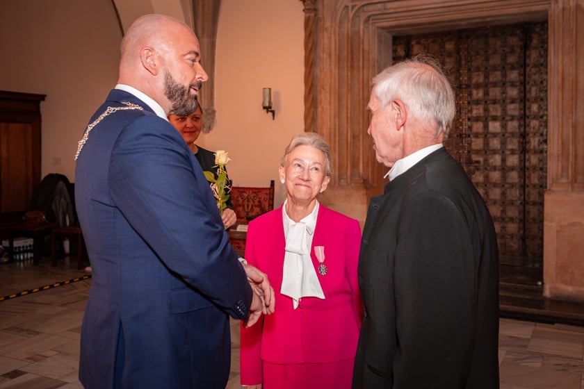 Wręczenie gratulacji parom z przeszlo 50-letnim stażem - 30 września 2025