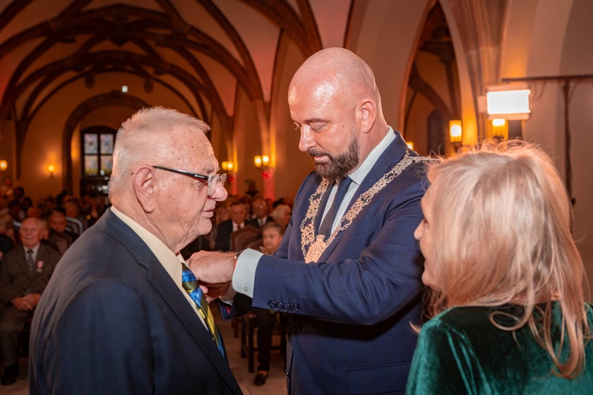 Wręczenie gratulacji parom z przeszlo 50-letnim stażem - 30 września 2025