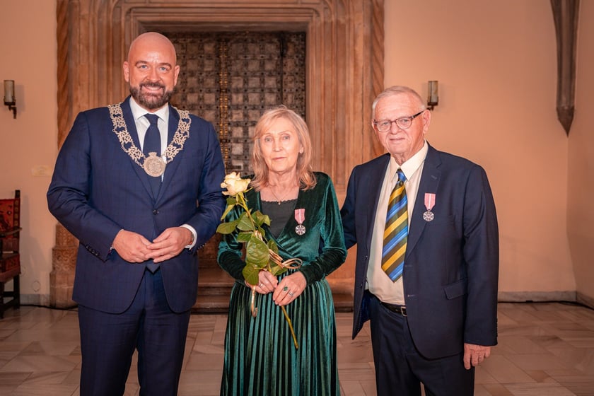 Wręczenie gratulacji parom z przeszlo 50-letnim stażem - 30 września 2025